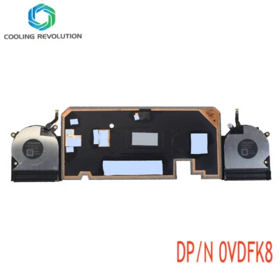 Loptap Fan with Heatsink For for DELL 2-in-1 XPS 13 7390 0VDFK8 AT2WX002SCL - Image 1 of 3