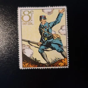 VIGNETTE 8éme INFANTERIE COLONIALE / ANDRÉ HOFER NEUF SANS GOMME - Imagen 1 de 2