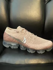 Nike AIR Vapormax Flyknit String/Chrome Sunset Glow Wmns sz 11 849557-202 - Picture 1 of 6