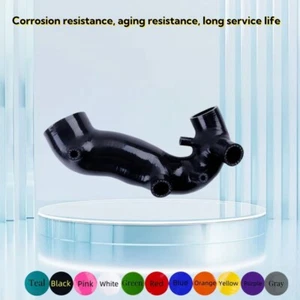 Black Silicone Induction Air Intake Hose For Audi A4/A4 Quattro Passat B6 1.8T - Imagen 1 de 8