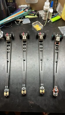 Chasis Hammer Dragster escala 1/24 negro nuevo Foto 1 de 4