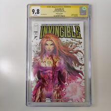 INVINCIBLE #2 ATOM EVE GOLD FOIL CGC SS 9.8 WHATNOT EXCLUSIVE SIGNED! RARE!!! 