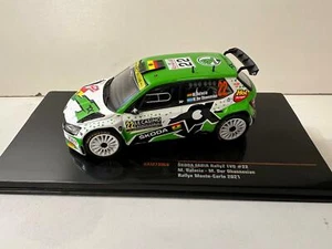 SKODA Fabia Rally2 EVO Monte Carlo 2021 Bulacia #22 IXO 1:43 1/43 - Picture 1 of 5