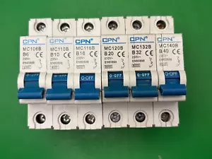 CPN MCB B6 MC106B B10 MC110B B20 MC120B B32 MC132B B40 MC140B - Imagen 1 de 10