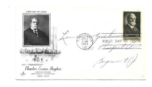 WG 1195 Charles Evan Hughs ArtCraft addressed FDC - Picture 1 of 1