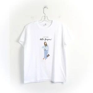 Brand new Hello Gorgeous print fashion t-shirt white 100% cotton shopping girl - Picture 1 of 5