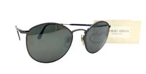 GIORGIO ARMANI 627 Vintage NOS New Old Stock ELEGANT SUNGLASSES Round - Picture 1 of 13