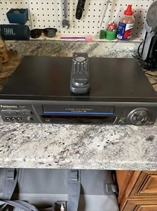 Panasonic VCR Plus PV-8660 VHS Player Recorder HI-Fi Stereo 4 Head With Remote - Picture 1 of 7