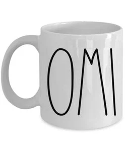 Omi Coffee Mug Funny Mother's Day Tea Cup Ceramic Christmas Gift For Mom - Picture 1 of 6