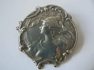 Broche Colin Cheshire de Chester Exquisito Art Nouveau 1904 Plata Esterlina 925 - Imagen 1 de 5