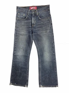 Jeans Levi's 527 slim bootcut western fit lavaggio scuro denim ragazzo taglia 10R 25x25 - Foto 1 di 6