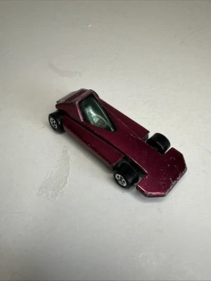 Coche de carreras Johnny Lightning Vintage Topper Corp Whistler rojo/rosa Foto 1 de 4