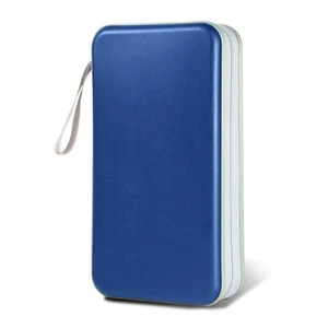 CD/DVD Cases Holder, 100 Capacity DVD Case Plastic Wallet Booklet Portable St... - Picture 1 of 6