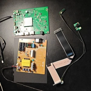Piezas internas del monitor Philips 32M1C5200 - PSU, placa base, botones, cables - Imagen 1 de 8