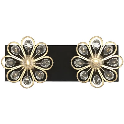 Luz de tocador de baño de amapola Savoy House Lighting 8-1724-2-66 Foto 1 de 4