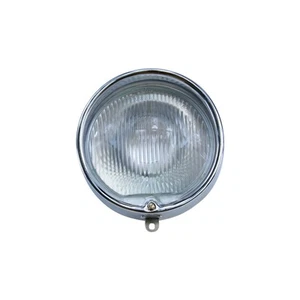 Scheinwerfer Einsatz 130mm chrom rund Typ Hella für Zündapp C50 Sport Typ 517 - Bild 1 von 4