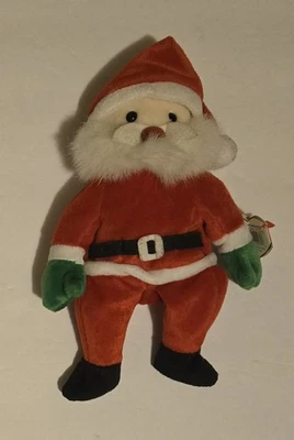 Ty Beanie Babies SANTA the Christmas Retired 1998 w/ Tag - Image 1 of 4