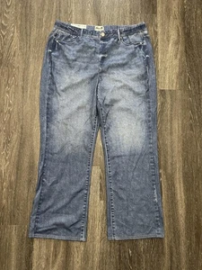 Felpa Seven7 Jeans Donna XL Blu Illusion Denim Gamba Larga Vestibilità Relaxed Feel - Foto 1 di 9