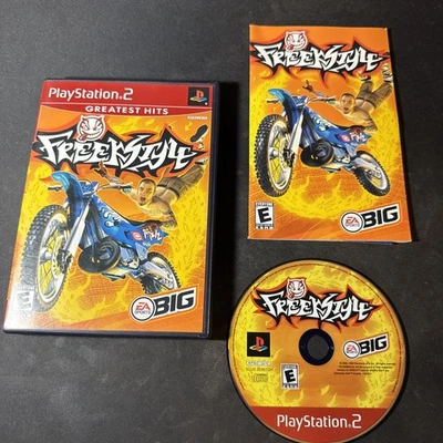 Freekstyle PlayStation 2 PS2 Video Game Complete Greatest Hits Motocross EA - Image 1 of 3