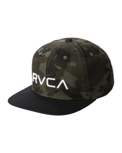 RVCA Twill Snapback Hat OVG OS - Picture 1 of 4
