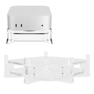 Acrylic Stand For Mini M4 And Pro 2024 Desktop Computer Clear Storage Mount - Photo 1/12