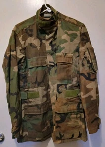 US Army Aviation Coat Aircrew Woodland Camouflage Small Regular Unused $34.98 - Picture 1 of 7