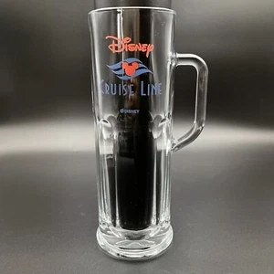 disney cruise line 24oz tall Beer Mug cup Clear glass Cruise line - Picture 1 of 12
