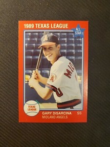 1989 Grand Slam Texas League All-Stars #4 Gary DiSarcina. 1995 AL ALLSTAR! MINT!