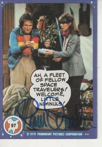 PAM DAWBER SIGNED 1979 TOPPS "MORK & MINDY" #97  - MINDY - Picture 1 of 1