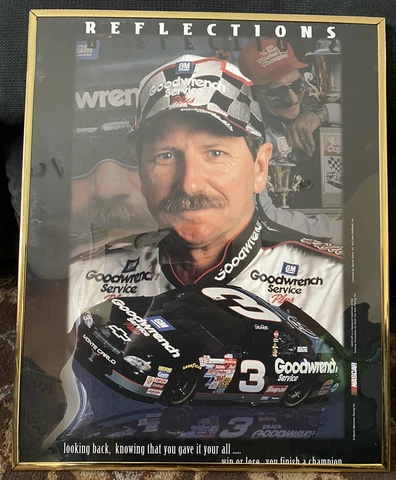 Dale Earnhardt  Poster "Reflections" Cover