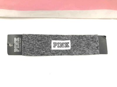 Diadema Victoria's Secret ROSA Logo 2 1/4" de ancho gris jaspeado Foto 1 de 2