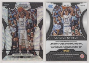 2019-20 Panini Prizm Draft Picks Blue Wave /299 Cameron Johnson #13 Rookie RC