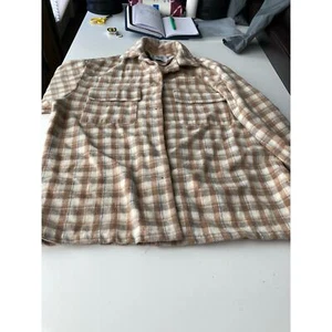 Prinzessin Polly Damen Mika Shacket Flanell Übergröße Shirt Gr. S/m - Bild 1 von 5