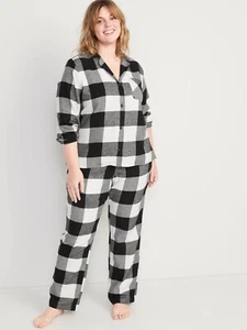 New Flannel Pajama Set for Women Size XL - Picture 1 of 2