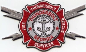 THUNDERBOLT GEORGIA GA RESCUE FIRE PATCH - Bild 1 von 1