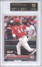 ELLY DE LA CRUZ BGS 10 BLACK LABEL 2023 TOPS NOW #730 ROOKIE FASTEST REDS RC 700