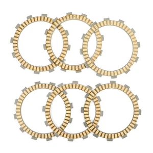 Clutch Friction Plate Kit Set For Yamaha TX650 XS650 XS650SE XS1 256-16331-00 #3 - Picture 1 of 10