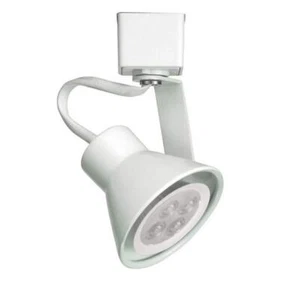WAC Lighting Track Head 1-Light White LED Line Voltage 8W GU10 Bulb 50W Max - Picture 1 of 1