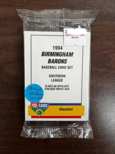 1994 Fleer Pro Cards Birmingham Barons Factory Set Sealed Michael Jordan - Picture 1 of 2