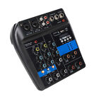 Audio Mixer USB 4 Channel Stereo Line Mixer Professional Stage Equipment FD5