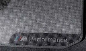 NEW BMW 4 SERIES F32 F82 M PERFORMANCE REAR FLOOR MAT SET 51472409933 - Picture 1 of 4