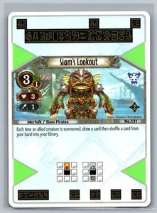 The Eye of Judgment Siam's Lookout #131 Sony PS3 Biolith Rebellion Set 2 - Picture 1 of 2