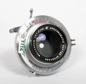 Wollensak Apochromatic Raptar 13" [330mm] F10 lens for 8X10 #9514 - Picture 1 of 8