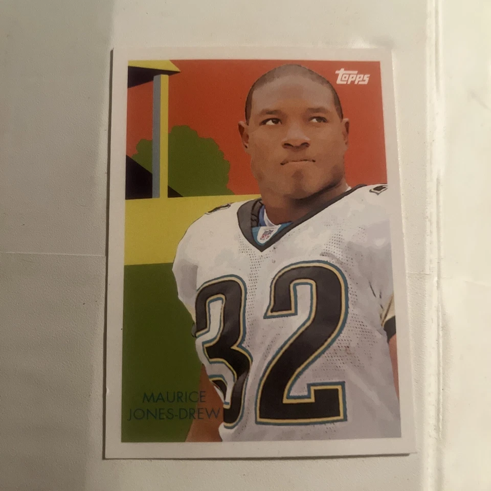 2009 Topps - Chicle Football Stars #44 Maurice Jones-Drew - Image 1 of 2