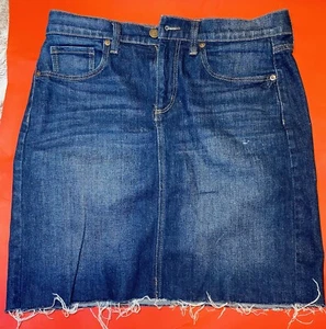 Women’s Loft Denim Skirt, 4 - Picture 1 of 4