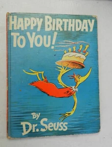 1959, Happy Birthday To You! by Dr. Seuss HB 1st Ed 1st Pr w/ White Dots - Picture 1 of 9