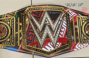 NEW WRESTLE MANIA 40 LIMITED EDITION MODREN ERA REPLICA TITLE BELT 2MM BRASS - Picture 1 of 6