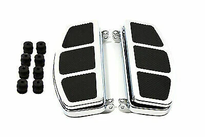 Juego estribo conductor cromado para Harley Davidson de V-Twin Foto 1 de 2