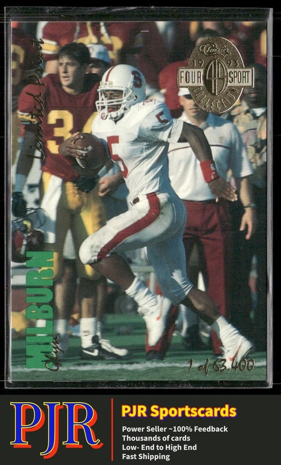 Glyn Milburn 1993 Classic Four Sport #LP16 Stanford Cardinal Limited Prints - Image 1 of 2