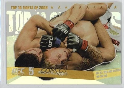 2009 Topps UFC Round 1 Gold /88 Demian Maia Jason MacDonald vs #TT19 Rookie RC - Image 1 of 2